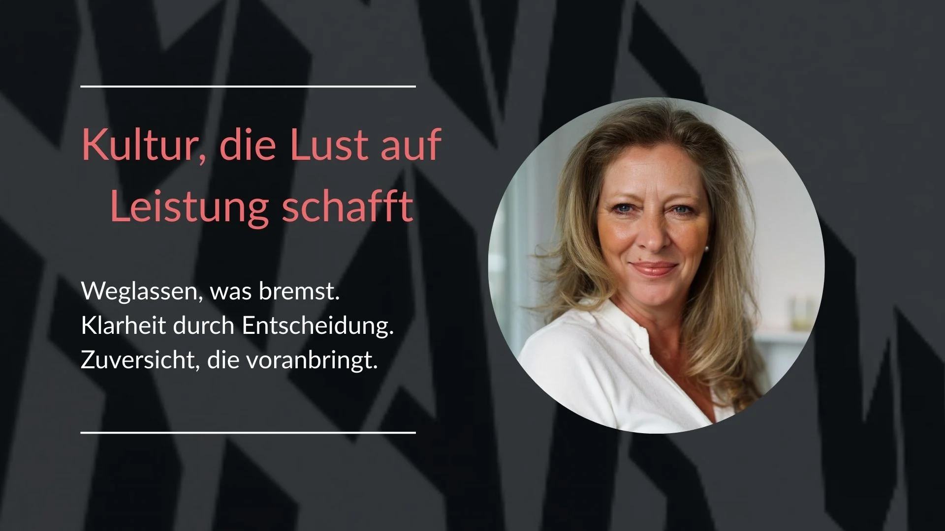 Kultur, die Lust auf Leistung schafft